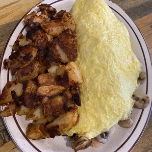 Seafood Omelette
