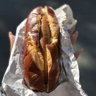 Fantasyland Garlic Cheesy Brat