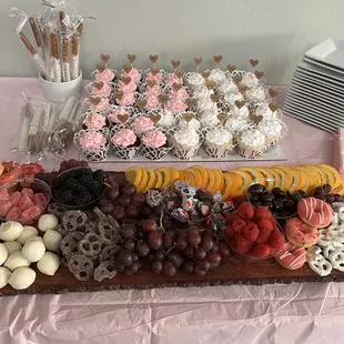 Desert board for private event.