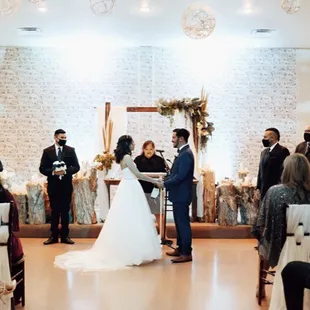 Wedding Ceremony At Eden