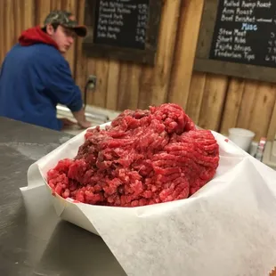 Best ground beef in the area