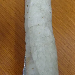 Impressive considering that I only wanted a burrito with meat and cheese.