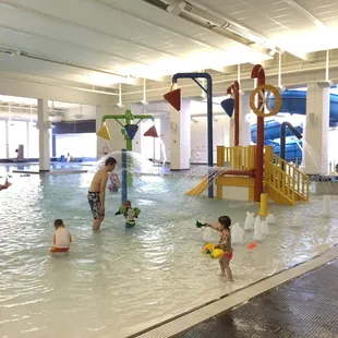 Brand new recreational pool for toddlers. Opened up April 2016. My 18mo old loved it!