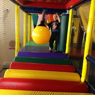 Large play place for kids