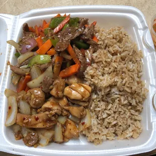 Wow the food was really good it's like a cafeteria.