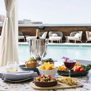 Private poolside cabana  II