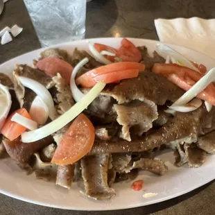 Side of gyro. Massive.