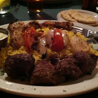 Chicken And Beef Kebab