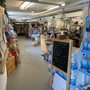 Looking in the front door