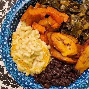 Plate of food from Sunday buffet