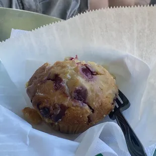 Cranberry muffin