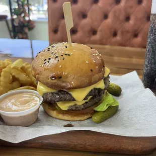 The Double Cheeseburger is a meal for sure!! Fantastic flavor!!