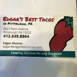 Business card