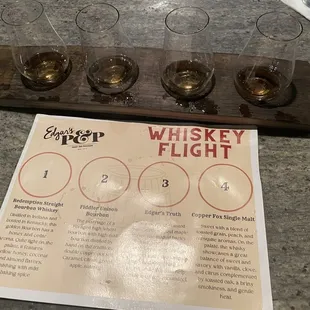 Whisky flight