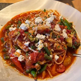 Grilled Vegetarian Pasta