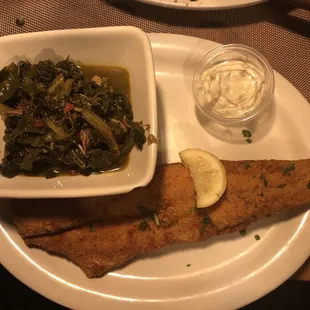 Walleye and Greens