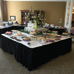 Mother's Day brunch dessert buffet