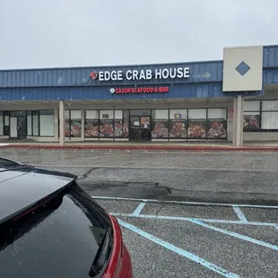 Outside