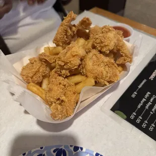F1. Fried Shrimp Basket