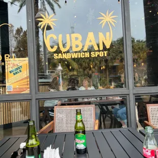 the outside of a restaurant