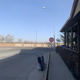 The edge of Texas out side El Paso!