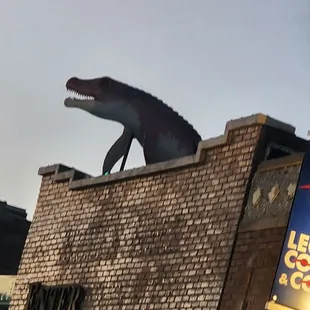 The best pink t-Rex/crocodile hybrid I've ever seen