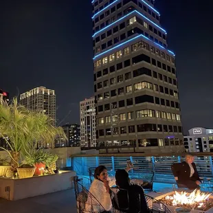 Rooftop view