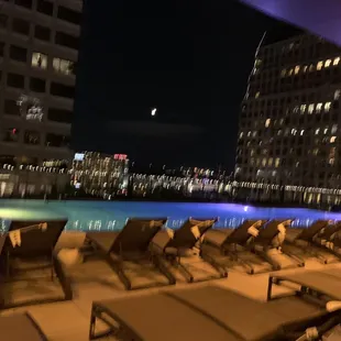 Rooftop pool