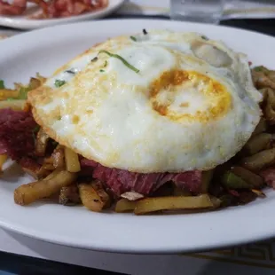 Corn Beef Hash Breakfast