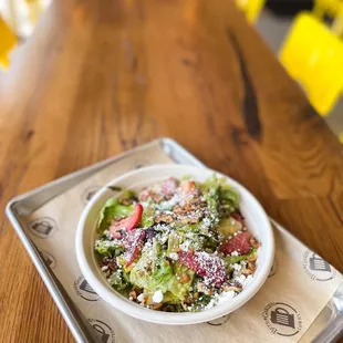 a bowl of salad
