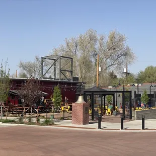Beautiful new beer garden in Edgewater