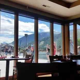 Nice view for breakfast