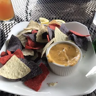 Chips and queso