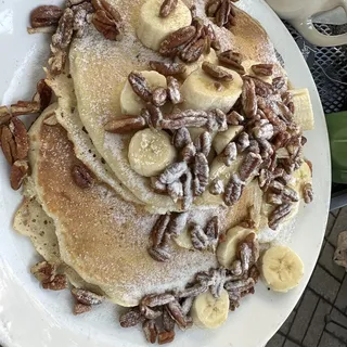 Pecans Banana Pancakes