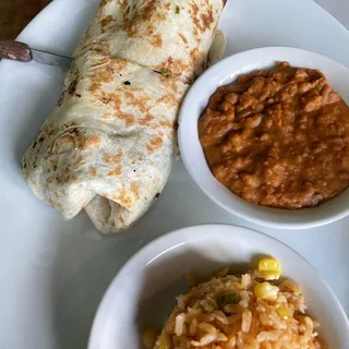 Burritos Veggies a la Carte