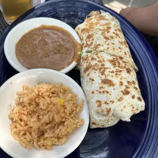 Steak Burrito a la Carte