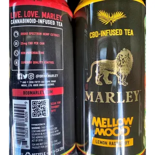 CBD infused Tea by Bob Marley! 25mg CBD per Can. Non Psychoactive.Interesting! EDGEWATER PRODUCE.(BrynMawr/Clark Area) OneLove!Cool!