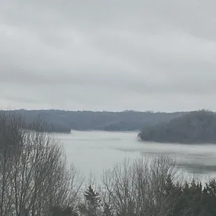 Beautiful view of Taylorsville Lake just inside the private gates at Edgewater Resort in Taylorsville Ky!