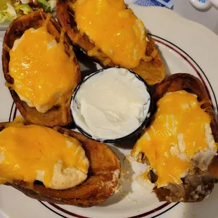 Crab skins