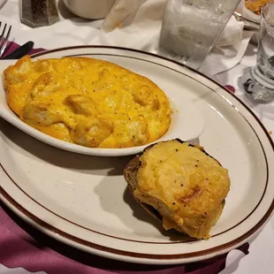 Imperial crab &amp; twice baked potato