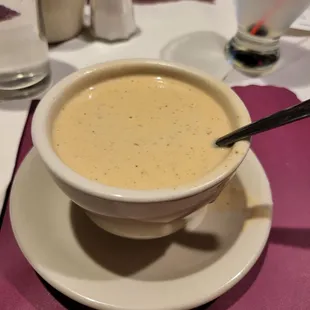 Cream of crab soup