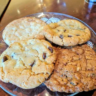Cookie plate, included with lunch
