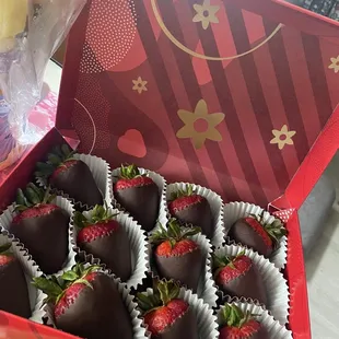 Chocolate covered strawberries