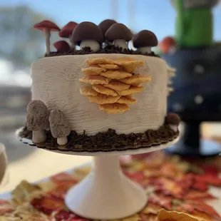 Mushroom Cake - Most Adorable