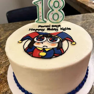 My daughter&apos;s 18th birthday cake.