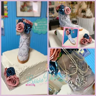 Unique baby shower cake theme