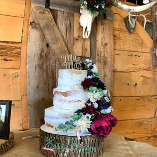 Ranch wedding cake