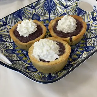 Blueberry tarts