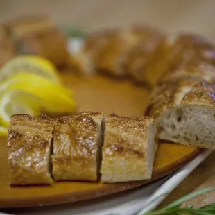 More than just cheese at Cheese Board - sourdough baguette