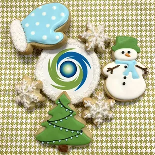 Corporate Gift Boxes, favor bags, platter presentations.  Custom logos.